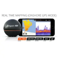 Deeper Smart Fishfinder Sonar Pro+, Wifi+GPS for iOS, Android Black
