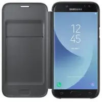 Samsung Flip cover, Samsung Galaxy J5 (2017) J530, Black – pilt 4
