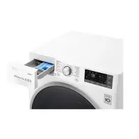 LG Washing machine F2J7HY1W Front loading, Washing capacity 7 kg, 1200 RPM, Direct drive, A+++-10%, Depth 45 cm, Width 60 cm, White, LED, Steam function, Display, Wi-Fi