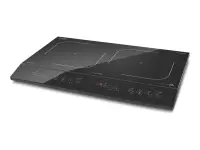 Caso | Free standing table hob | 02231 | Number of burners/cooking zones 2 | Sensor touch control | Induction | Black