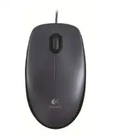LOGI M90 corded optical Mouse black USB