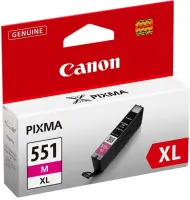 Canon CLI-551XL tindikassett 1 tk Originaal High (XL) Yield Fotomagenta