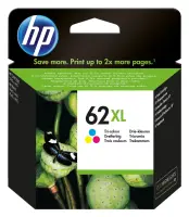 HP 62XL Tri-color Ink Cartridge Blister