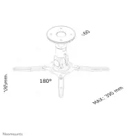 Neomounts BEAMER-C50 projektorialus Lagi Must – pilt 6
