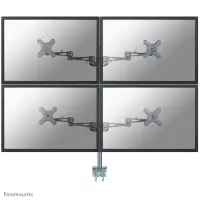 Neomounts FPMA-D935D4 monitori kinnitus ja alus 68,6 cm (27") Laud Hõbe