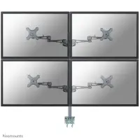 Neomounts FPMA-D935D4 monitori kinnitus ja alus 68,6 cm (27") Laud Hõbe