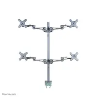 Neomounts FPMA-D935D4 monitori kinnitus ja alus 68,6 cm (27") Laud Hõbe – pilt 3