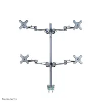 Neomounts FPMA-D935D4 monitori kinnitus ja alus 68,6 cm (27") Laud Hõbe – pilt 5