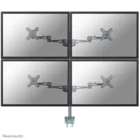 Neomounts FPMA-D935D4 monitori kinnitus ja alus 68,6 cm (27") Laud Hõbe