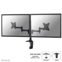 Neomounts FPMA-D1330DBLACK monitori kinnitus ja alus 68,6 cm (27") Laud Must – pilt 5