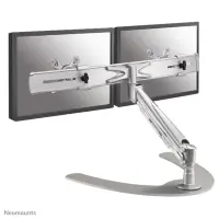 Neomounts FPMA-D940DD monitori kinnitus ja alus 61 cm (24") Laud Hõbe