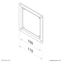 Neomounts FPMA-VESA100 monitori kinnituse tarvik