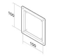 TV SET ACC VESA ADAPTER PLATE/10-30" FPMA-VESA100 NEOMOUNTS
