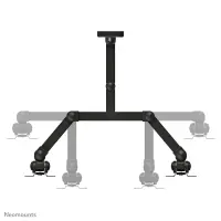 Neomounts FPMA-W960D telerikinnitus 68,6 cm (27") Must