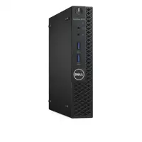 Dell OptiPlex 3050 Desktop, Micro, Intel Pentium, G4560T, Internal memory 4 GB, DDR4, HDD 500 GB, Intel HD, Keyboard language English, Windows 10 Pro, Warranty Basic Next Business Day 36 month(s)