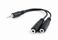 CABLE AUDIO SPLITTER 3.5MM/10CM WHT CCA-415-0.1M GEMBIRD