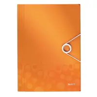 Kummiga kaaned LEITZ WOW, A4, oranź