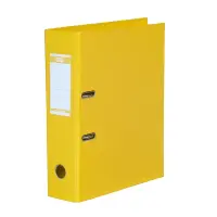 Registraator ELBA Strong-Line A4 80mm PP tugevdusribaga, kollane