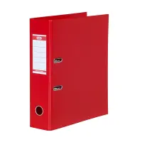 Registraator ELBA Strong-Line A4 80mm PP tugevdusribaga, punane