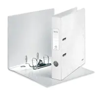 Registraator LEITZ WOW 180°, A4, 80mm, pärlvalge