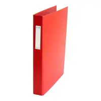 Rõngaskaaned ELLER A4, 4R, selg 35mm, punane