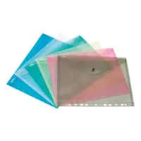 Köidetavad kileümbrikud trukiga Patio A4, sinine