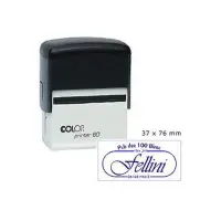 Tempel Colop Printer 60, sinine korpus, must padi