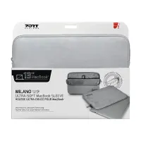 Kaitseümbris PORT Milano Macbookile 13", hõbedane