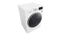 LG Washing machine with dryer F4J7FH1W Front loading, Washing capacity 9 kg, Drying capacity 6 kg, 1400 RPM, Direct drive, A, Depth 61 cm, Width 60 cm, White, Steam function, LED, Drying system, Display – pilt 4