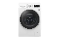 LG Washing machine with dryer F4J7FH1W Front loading, Washing capacity 9 kg, Drying capacity 6 kg, 1400 RPM, Direct drive, A, Depth 61 cm, Width 60 cm, White, Steam function, LED, Drying system, Display – pilt 7