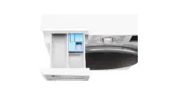 LG Washing machine with dryer F4J7FH1W Front loading, Washing capacity 9 kg, Drying capacity 6 kg, 1400 RPM, Direct drive, A, Depth 61 cm, Width 60 cm, White, Steam function, LED, Drying system, Display – pilt 9