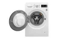 LG Washing machine with dryer F4J7FH1W Front loading, Washing capacity 9 kg, Drying capacity 6 kg, 1400 RPM, Direct drive, A, Depth 61 cm, Width 60 cm, White, Steam function, LED, Drying system, Display – pilt 10