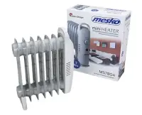 Mesko | MS 7804 | Oil Filled Radiator | 700 W | Number of power levels 1 | White – pilt 3