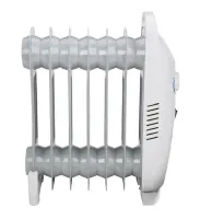 Mesko | MS 7804 | Oil Filled Radiator | 700 W | Number of power levels 1 | White – pilt 9