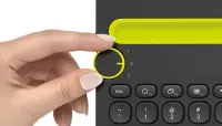 Logitech 920-006368 klaviatuur Universaalne Bluetooth QWERTY Vene Must