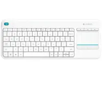 KEYBOARD WRL TOUCH K400 PLUS/WH RUS 920-007148 LOGITECH