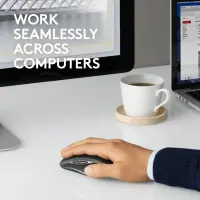 Logitech MX Anywhere 2S Wireless Mobile Mouse hiir Kontor Parempoolne RF juhtmeta ühendus + Bluetooth 4000 DPI