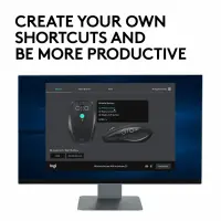 Logitech MX Anywhere 2S Wireless Mobile Mouse hiir Kontor Parempoolne RF juhtmeta ühendus + Bluetooth 4000 DPI