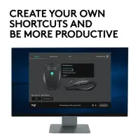 Logitech MX Anywhere 2S Wireless Mobile Mouse hiir Kontor Parempoolne RF juhtmeta ühendus + Bluetooth 4000 DPI