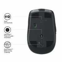 Logitech MX Anywhere 2S Wireless Mobile Mouse hiir Kontor Parempoolne RF juhtmeta ühendus + Bluetooth 4000 DPI – pilt 22