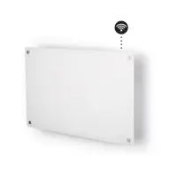 Mill Heater AV600WIFI Glass WiFi Panel Heater, 600 W, Number of power levels 1, Suitable for rooms up to 8-11 m², White
