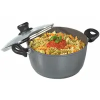 Stoneline | XXL Cooking pot | 7195 | 5 L | die-cast aluminium | Grey | Lid included