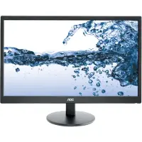 AOC 70 Series E2270SWHN LED display 54,6 cm (21.5") 1920 x 1080 pikslit Full HD Must