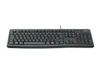 Logitech K120 klaviatuur Universaalne USB QWERTY US rahvusvaheline Must – pilt 4