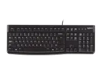 Logitech K120 klaviatuur Universaalne USB QWERTY US rahvusvaheline Must – pilt 5