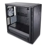 Fractal Design | Define Mini C TG | FD-CA-DEF-MINI-C-BK-TG | Side window | Left side panel - Tempered Glass | Micro ATX | ATX | Black