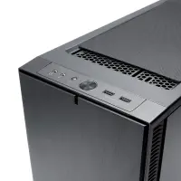 Fractal Design | Define Mini C TG | FD-CA-DEF-MINI-C-BK-TG | Side window | Left side panel - Tempered Glass | Micro ATX | ATX | Black – pilt 15