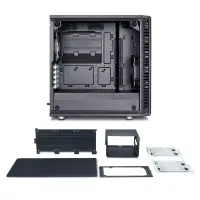 Fractal Design | Define Mini C TG | FD-CA-DEF-MINI-C-BK-TG | Side window | Left side panel - Tempered Glass | Micro ATX | ATX | Black – pilt 19