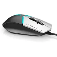 Dell Alienware Advanced Mouse  AW558 Gaming, No, Black/ silver, No, Wired - USB