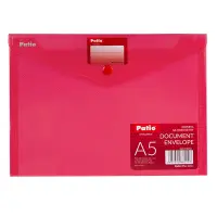 Kileümbrik trukiga Patio PP, A5, punane (kogus 2 tükki)